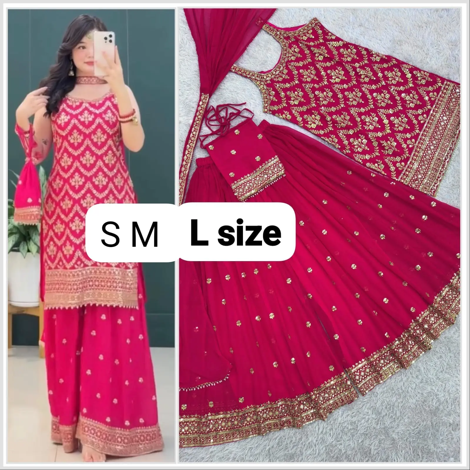 Beautiful sharara suit