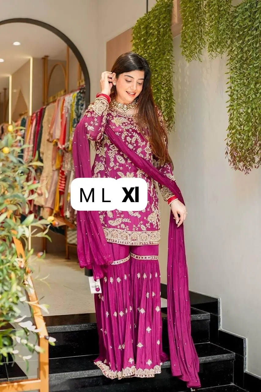 Beautiful sharara suit